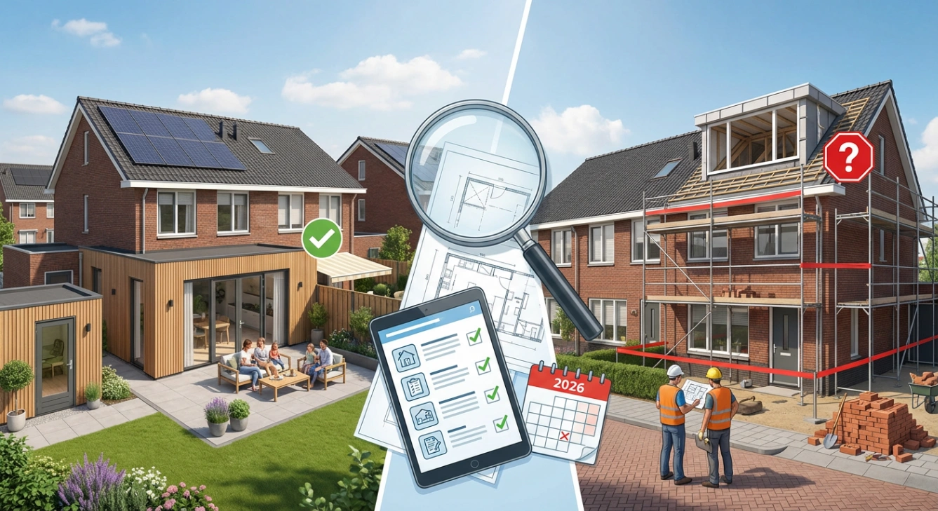 Vergunningsvrij bouwen in 2026: wat mag wel en niet?